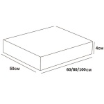 Πάγκος μπάνιου «PIETRA» ICP 5020-80B - Image 2
