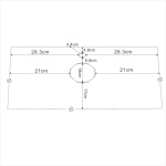 Πάγκος μπάνιου «PIETRA» ICP 5020-60W - Image 2
