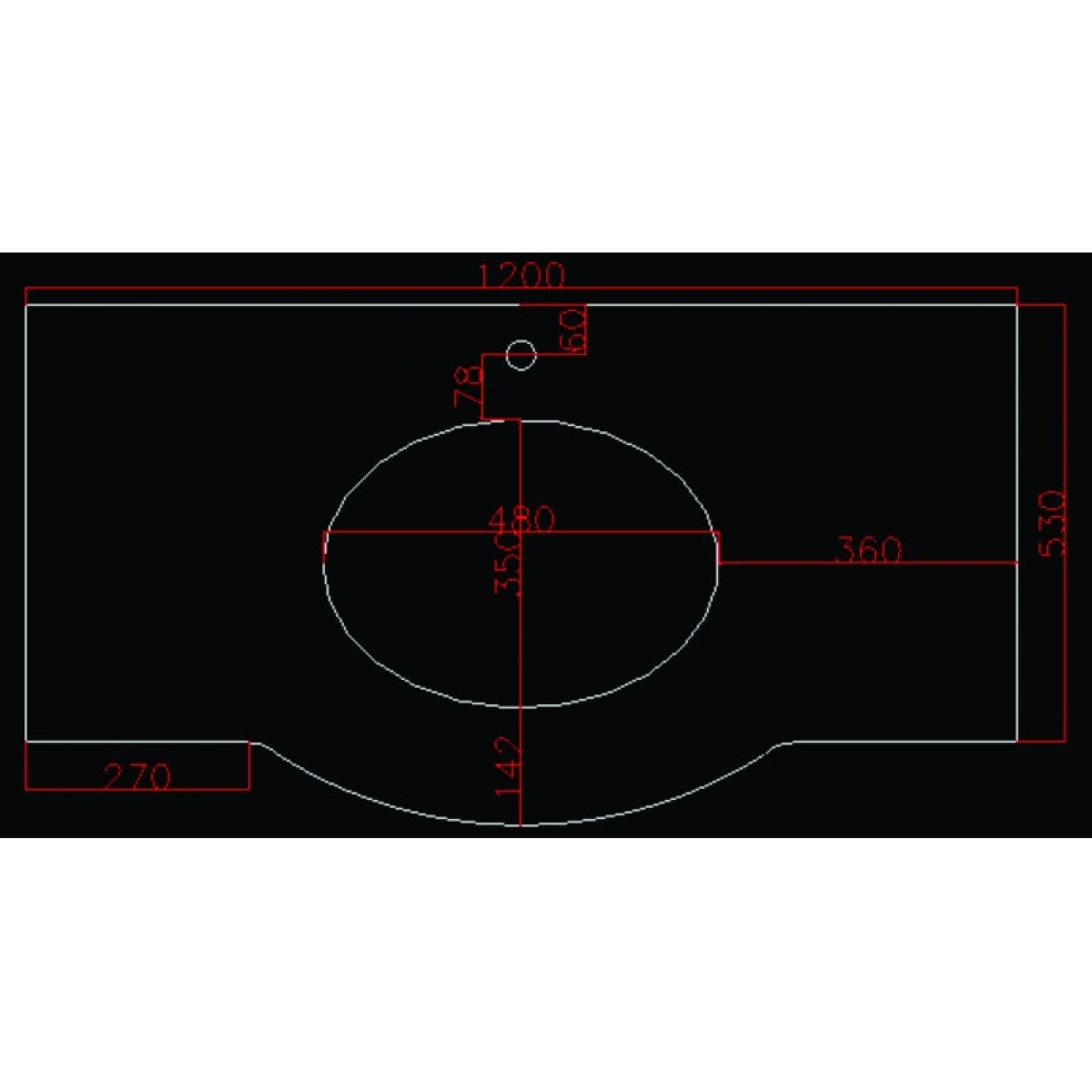 Πάγκος μπάνιου «PIETRA» ICP 5021-120G - Image 2