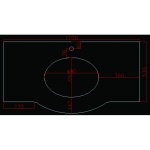 Πάγκος μπάνιου «PIETRA» ICP 5021-120W