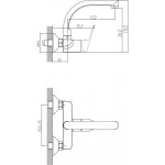 Ορειχάλκινη μπαταρία ALFI ICF 5108123 7313 - Image 2