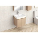 PVC έπιπλο AMO-50 5157-50 + νιπτήρας 5953W-51CM