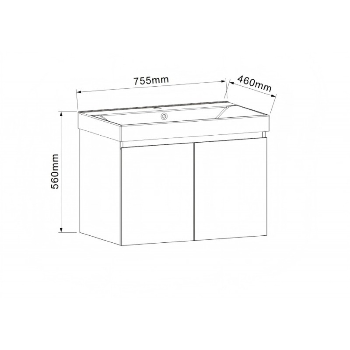 PVC έπιπλο AMO-75 5157-75 - Image 2