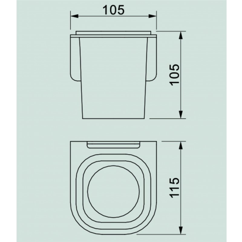 5558-800x800-1 Αξεσουάρ μπάνιου ELINOR ICA 5558 - Image 1