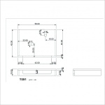 Πάγκος με νιπτήρα - ICL 5842S