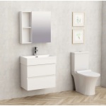 PVC έπιπλο COMPACT 5845W + νιπτήρας 6036W