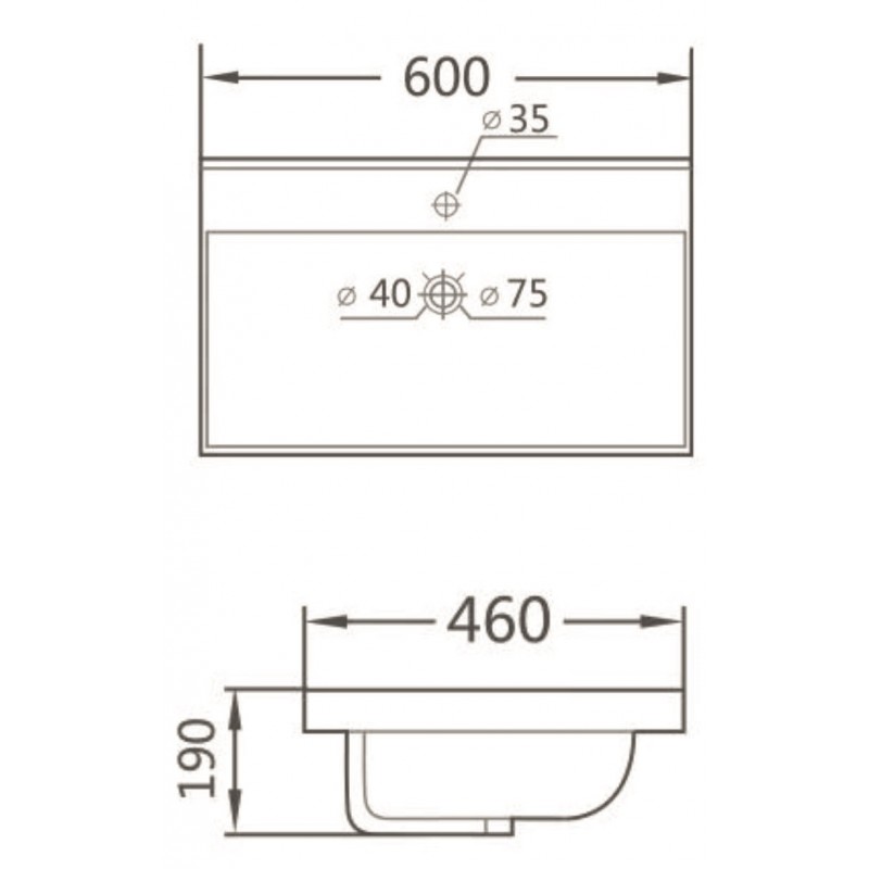 5953W-2D-800x800-1 Νιπτήρας ICC 5953B-2 - Image 1