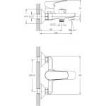 Ορειχάλκινη μπαταρία DOVER ICF 6001007