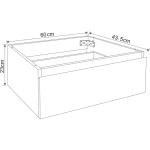 Έπιπλο μπάνιου ICP 6023-2 - Image 2