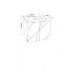 Έπιπλο μπάνιου PVC ICP 6046 W - Image 3