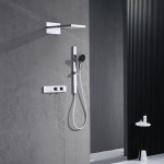 DEVONTE CHROME εντοιχιζόμενη μπαταρία ντους 634578C