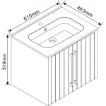 Έπιπλο μπάνιου ICP 6450 - Image 3