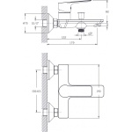 Ορειχάλκινη μπαταρία ALFI ICF 6486123 - Image 2