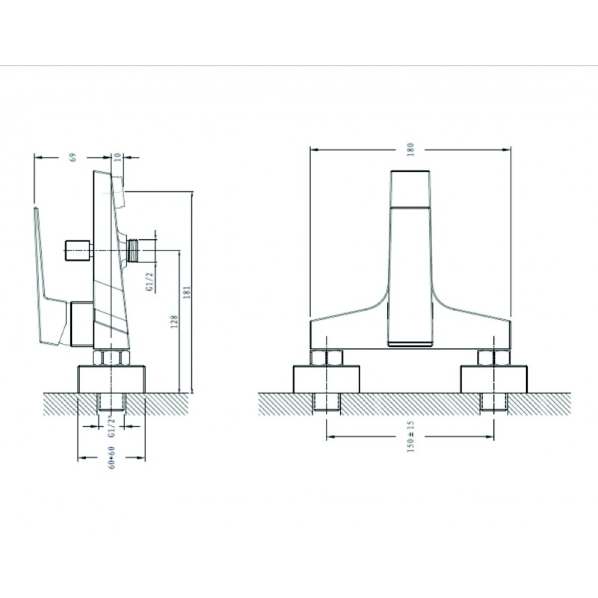 Ορειχάλκινη μπαταρία ELINOR ICF 6491191 - Image 2