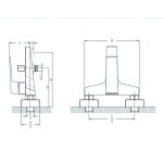 Ορειχάλκινη μπαταρία ELINOR ICF 6491191 - Image 2