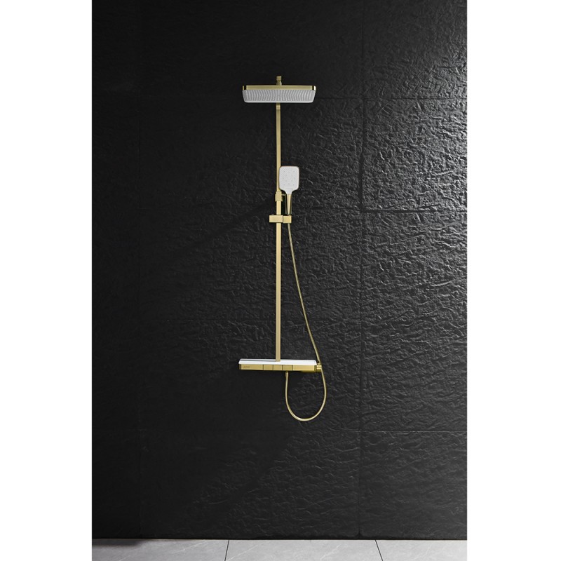 6703BRUSH-GOLD_web_9-800x800-1 Σύστημα ντους με θερμοστάτη 6703BRUSH GOLD - Image 1