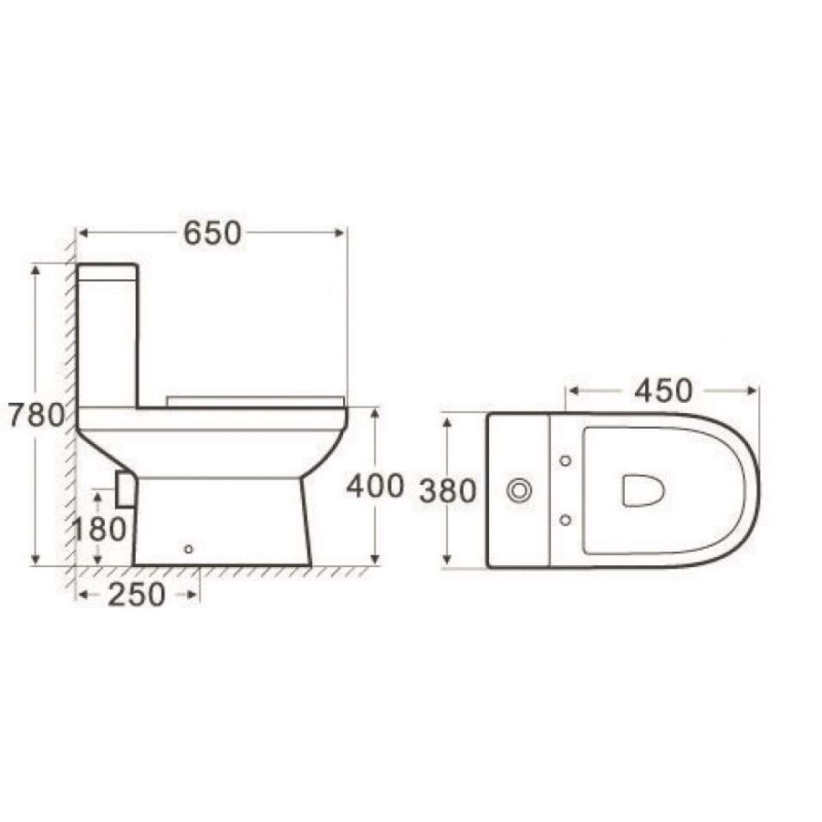 Monoblock ICC 6782NEW RIMLESS - Image 2