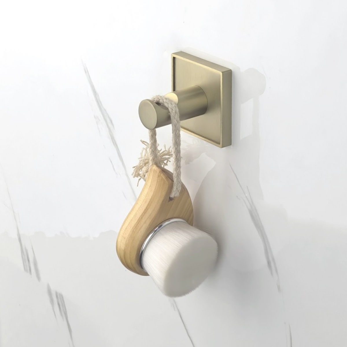 MODENA BRUSH GOLD μονή κρεμάστρα 3853-1BG - Image 2