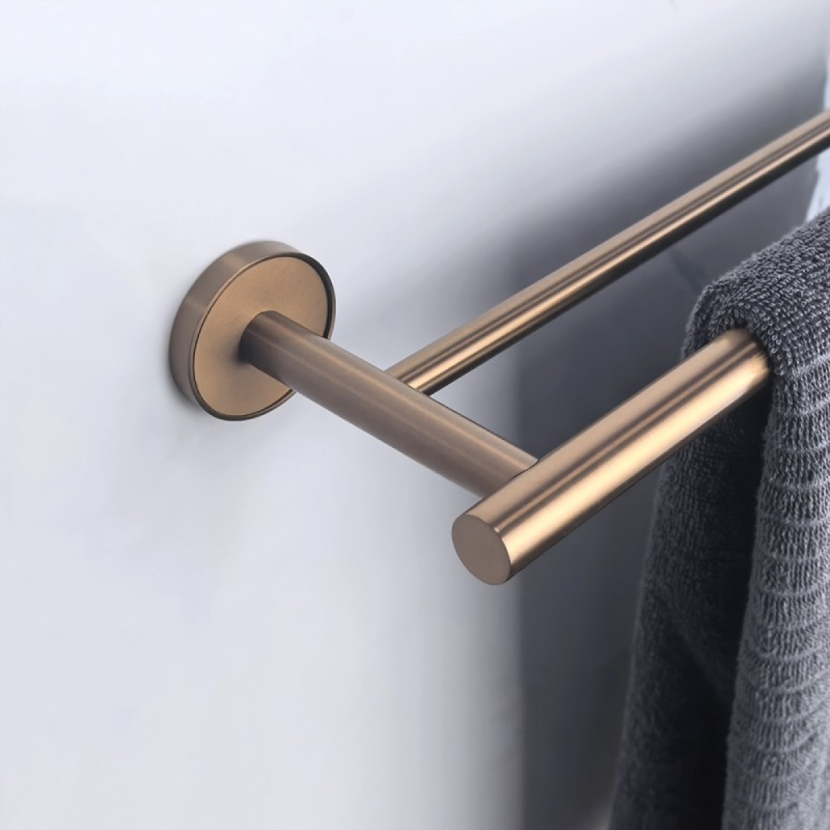 LUSSO BRUSH GOLD διπλή βάση για πετσέτα 3648BG - Image 3