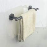 LUSSO GUN GREY βάση για πετσέτα 30cm 3624GG