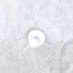 LUSSO WHITE MATT μονή κρεμάστρα 3653-1WM - Image 3