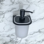 ELINOR BLACK ντισπένσερ υγρού σαπουνιού 5563B - Image 3