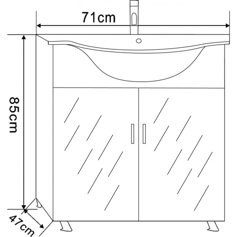 7049-800x800-1 Έπιπλο μπάνιου PVC ICP 7049 - Image 1