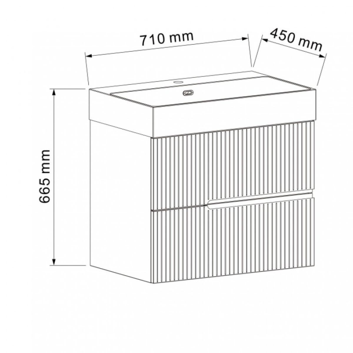 PVC έπιπλο ELORIA 7056BL - Image 2