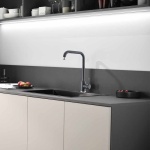 ΓΚΡΙ ΓΡΑΝΙΤΕΝΙΑ μπαταρία κουζίνας ψηλή 7107005