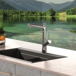Ορειχάλκινη μπαταρία KITCHEN LINE ICF 7163445C ΧΡΩΜΙΟ