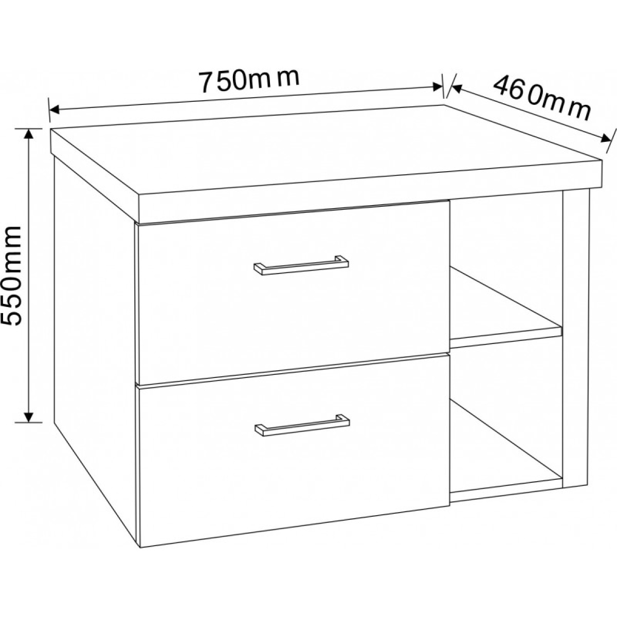 Έπιπλο μπάνιου ICP 754655 - Image 2