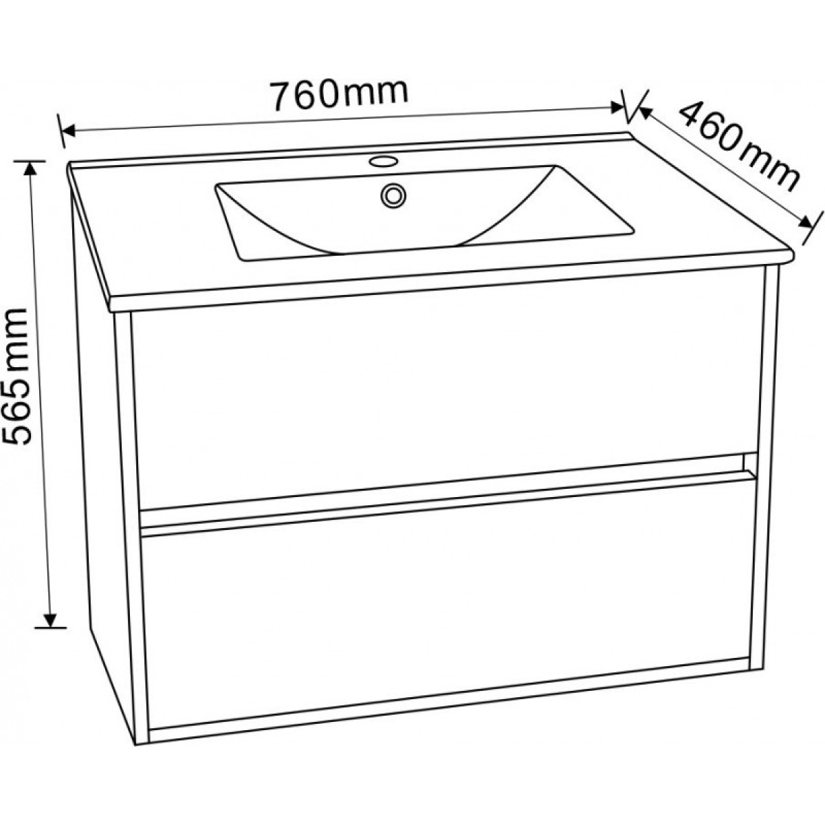Έπιπλο μπάνιου ICP 7555 - Image 3