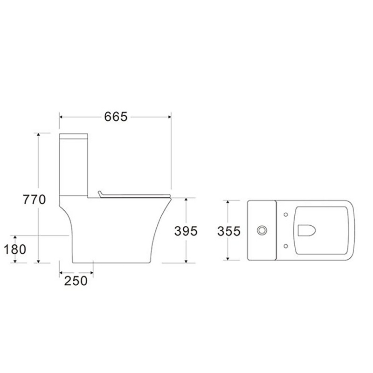 Monoblock ICC 7837S UF RIMLESS - Image 2