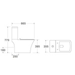 Monoblock ICC 7837S UF RIMLESS - Image 2