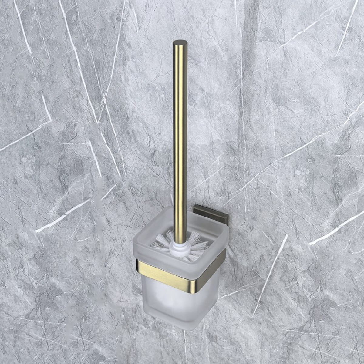 MODENA BRUSH GOLD πιγκάλ τουαλέτας 3894BG - Image 2