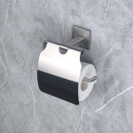 MODENA BRUSH χαρτοθήκη τουαλέτας με καπάκι 3851BS - Image 2