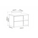 Έπιπλο μπάνιου ICP 8046-53 - Image 3