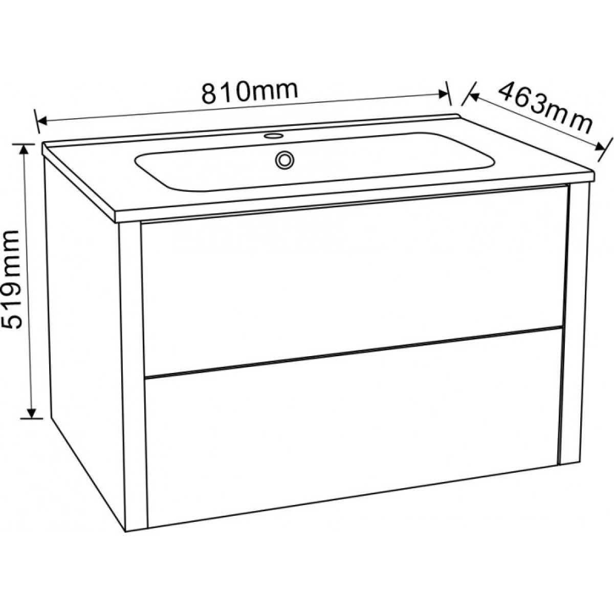 Έπιπλο μπάνιου ICP 8050MW - Image 3
