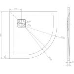 Ντουζιέρα ROUGH STONE ICST 80V RS-3