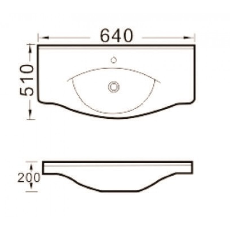 8765NEWD-800x800-1 Νιπτήρας ICC 8765NEW - Image 1