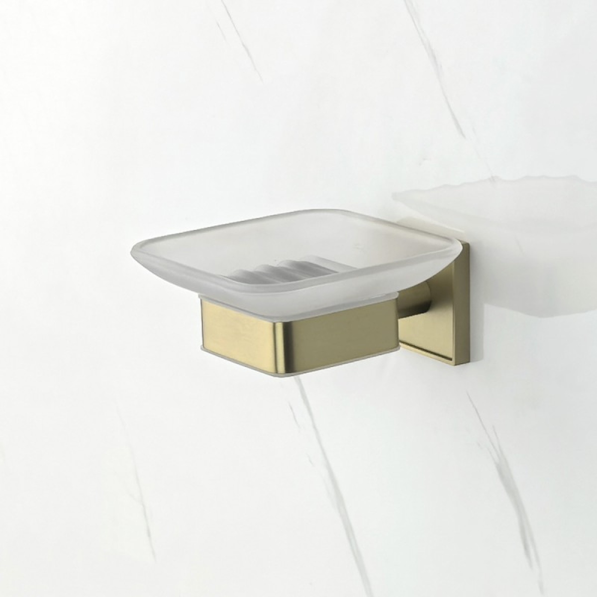 MODENA BRUSH GOLD σαπουνοθήκη 3859BG - Image 2