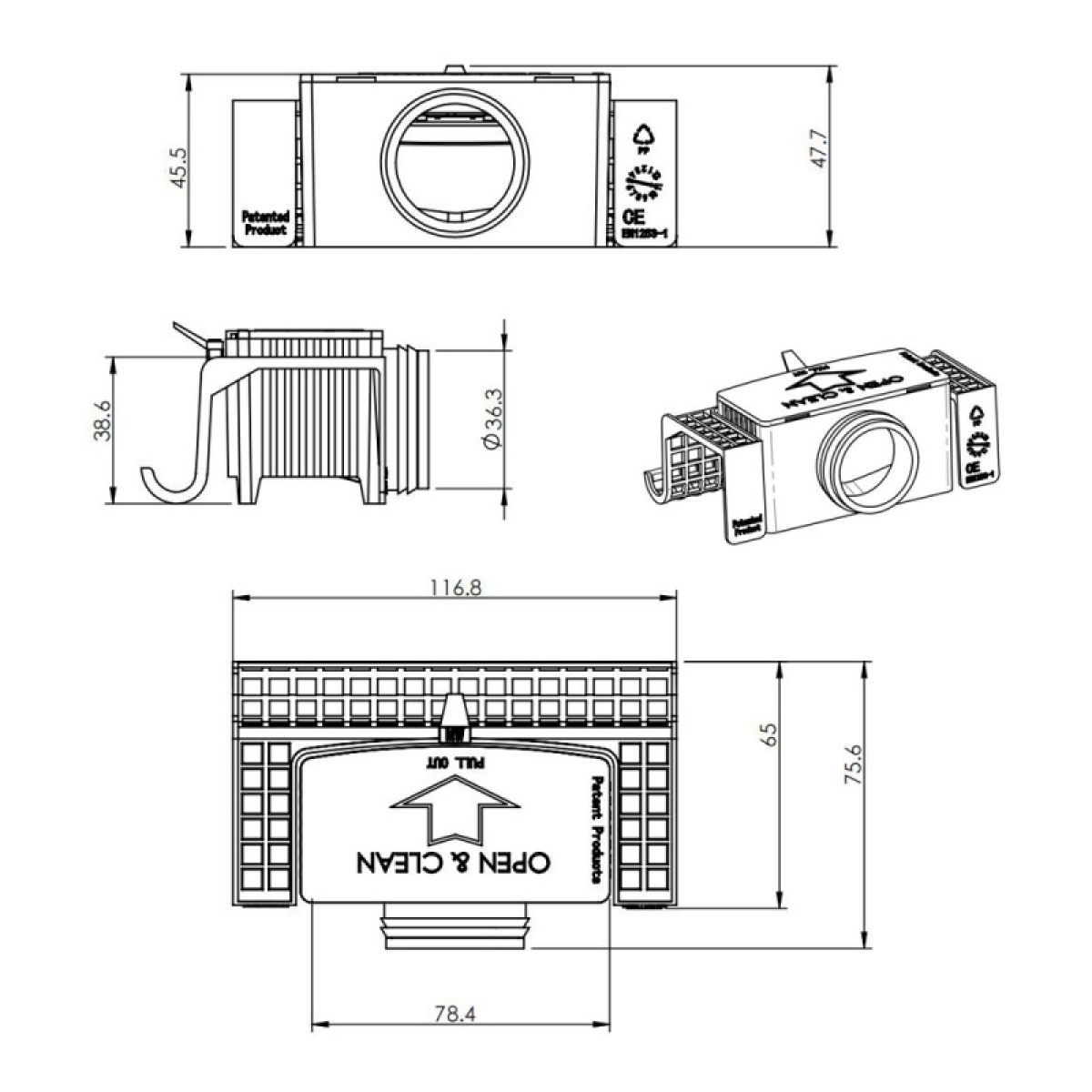 Ανταλλακτικά ICD DRY&WET SIPHON SYSTEM - Image 2