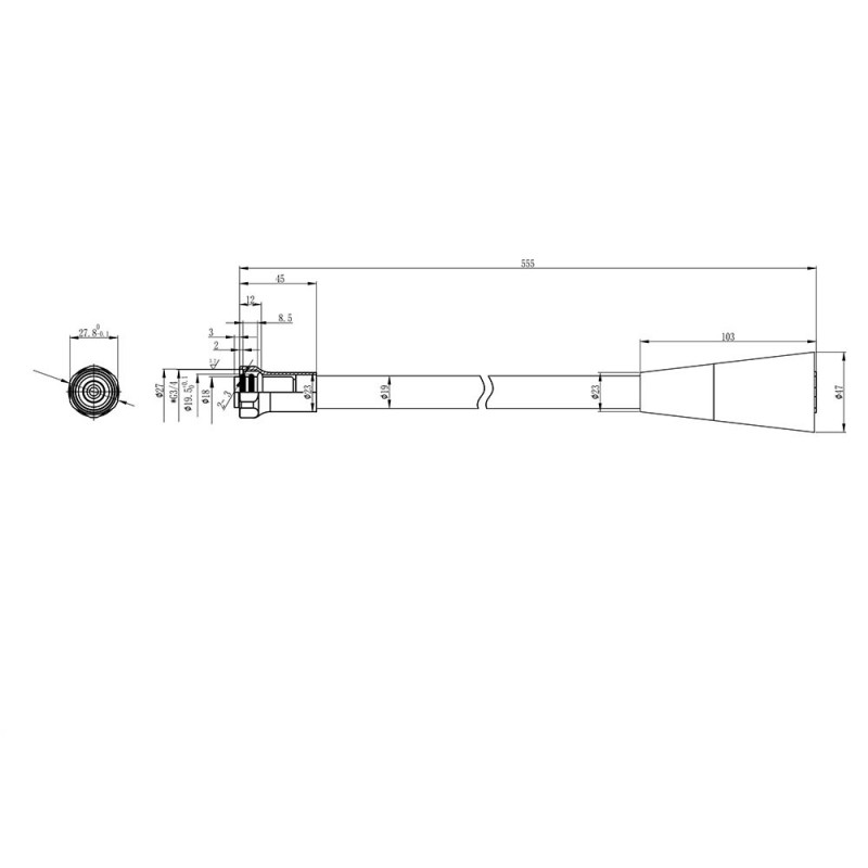 F3113-GREY_web_3-800x800-1 Σιλικονούχο ρουξούνι για επιτοίχια μπαταρία / γκρι ματ - Image 1