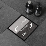 Σιφόνι δαπέδου EASY DRAIN 6415MB BLACK