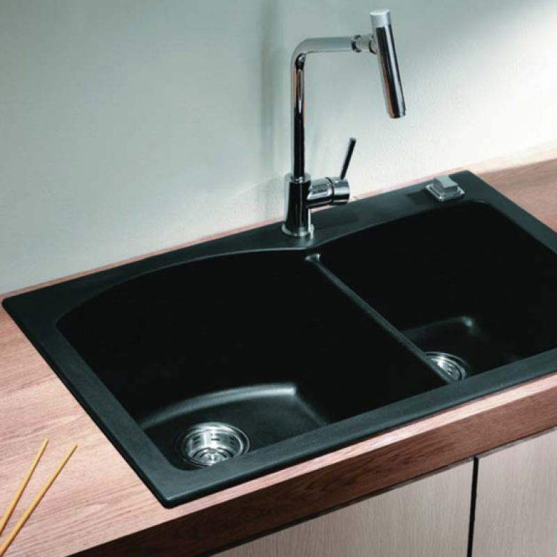ICGS8401-2-800x800-1 Γρανιτένιος νεροχύτης ICGS 8401 BLACK - Image 1