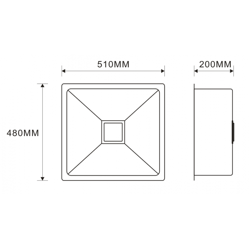 ICK-5148Hdrawing-800x800-1 Νεροχύτης κουζίνας ICK 5148 - Image 1
