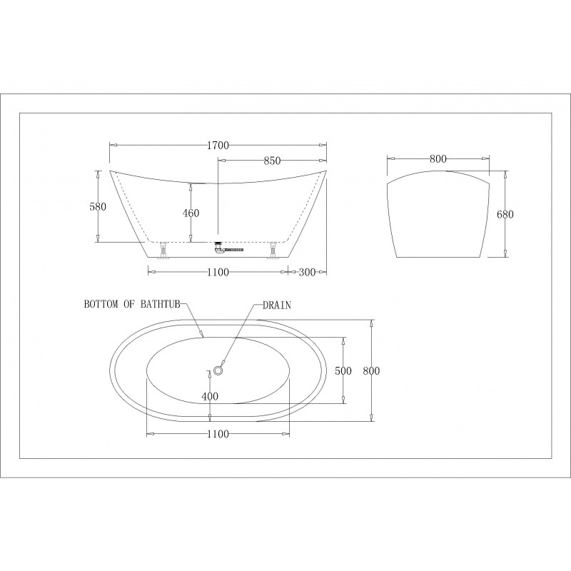LB-1781-B-size-drawing-800x800-1 Μπανιέρα ICSH LB1781 R - Image 1
