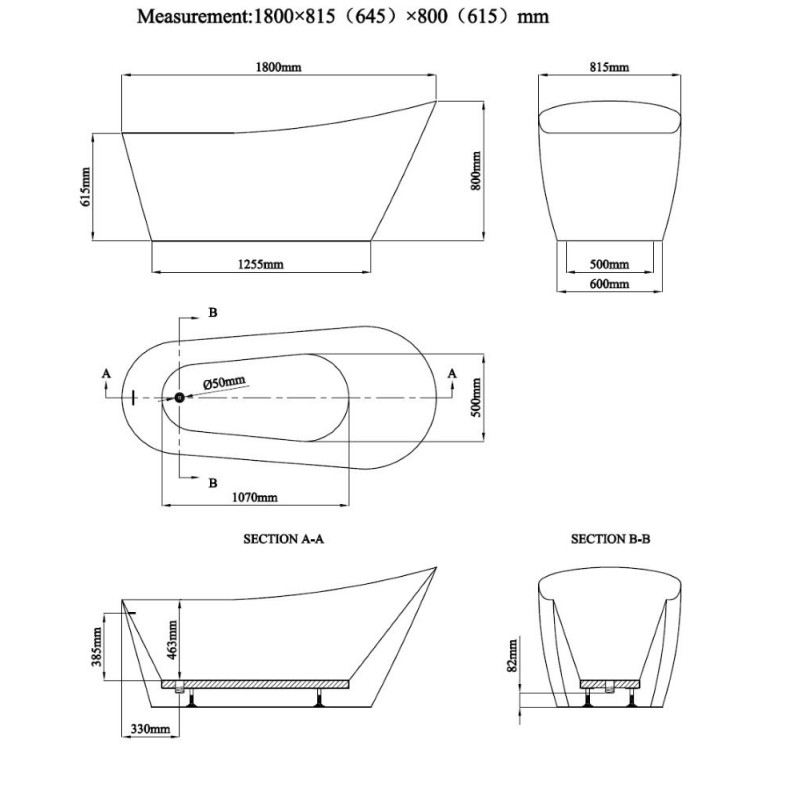 LB1882B-draw-web1-800x800-1 Μπανιέρα ICSH LB 1882 B - Image 1