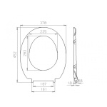 Κάθισμα τουαλέτας ICST 789 ΚΑΡΙ - Image 2