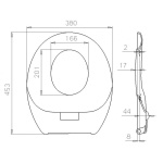 Κάθισμα τουαλέτας ICST 908 - Image 3